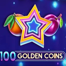 100 Golden Coins by Amusnet Interactive, showcased at vinci-spins.net – game logo