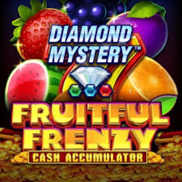 Diamond Mystery Fruitful Frenzy Cash Accumulator logo – Slots by Greentube at Vincispin Casino
