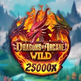 Dragons of Arcane Wild slot icon by Foxium, available at Vincispin Casino