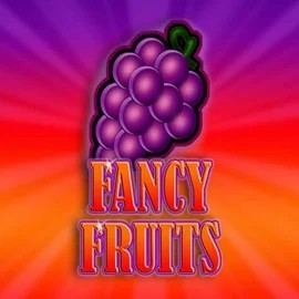 Fancy Fruits by Gamomat, showcased at vinci-spins.net – game logo