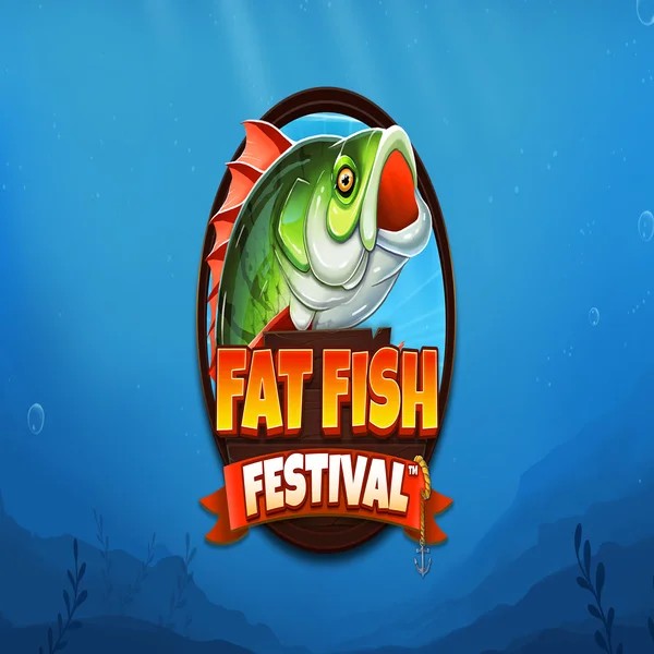 Fat Fish Festival logo by Wishbone Games at Vincispin Casino
