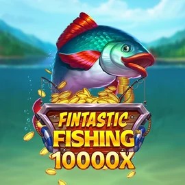 Fintastic Fishing logo by Foxium at Vincispin Casino