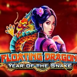 Floating Dragon Year of the Snake by Pragmatic Play, showcased at vinci-spins.net – game logo