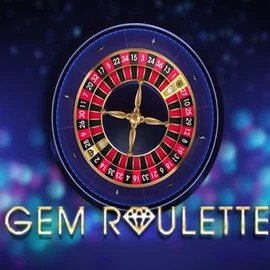 Gem Roulette logo by iSoftBet at Vincispin Casino