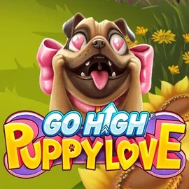 Go High Puppy Love logo by RubyPlay Vincispin Casino