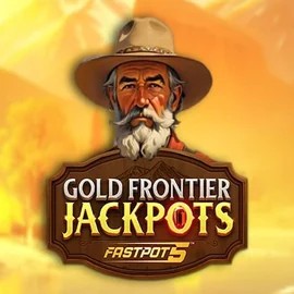 Gold Frontier Jackpots FastPot5 online game logo by Yggdrasil on vinci-spins.net