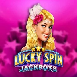 Lucky Spin Jackpots by Novomatic, showcased at vinci-spins.net – game logo