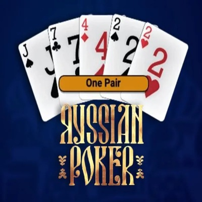 Russian Poker slot icon by OneTouch Games, available at Vincispin Casino