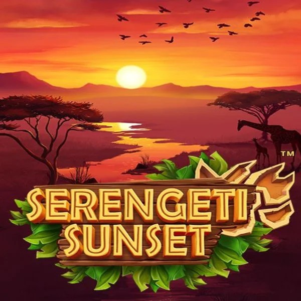 Serengeti Sunset by Skywind Group, showcased at vinci-spins.net – game logo