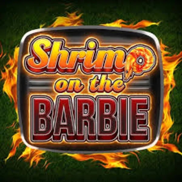 Shrimp on the Barbie slot logo by Greentube at Vincispin Casino