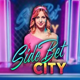 Side Bet City logo by Evolution at Vincispin Casino