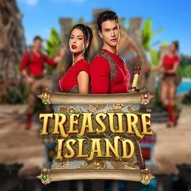 Official Live Casino logo: Treasure Island by Pragmatic Play at Vincispin Casino