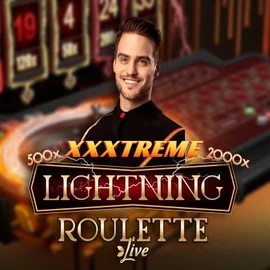 XXXtreme Lightning Roulette slot visual from Evolution available on vinci-spins.net